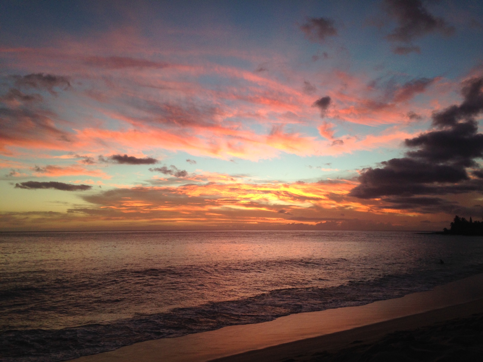 Sunset in Makaha